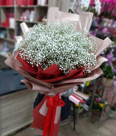 Букет цветов из: Гипсофила в Старобачатах