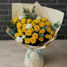 Букет цветов из:  Розы #REPLACE_PRED# Старобачатах