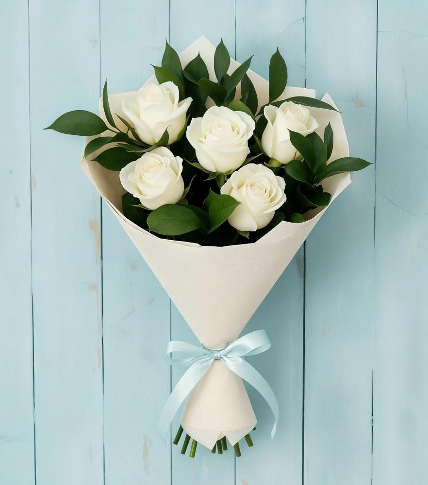 Букет цветов из: Розы в Старобачатах