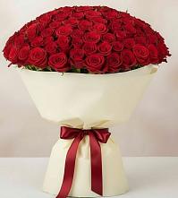 Букет 101 Красная роза Милано #REPLACE_PRED# Старобачатах