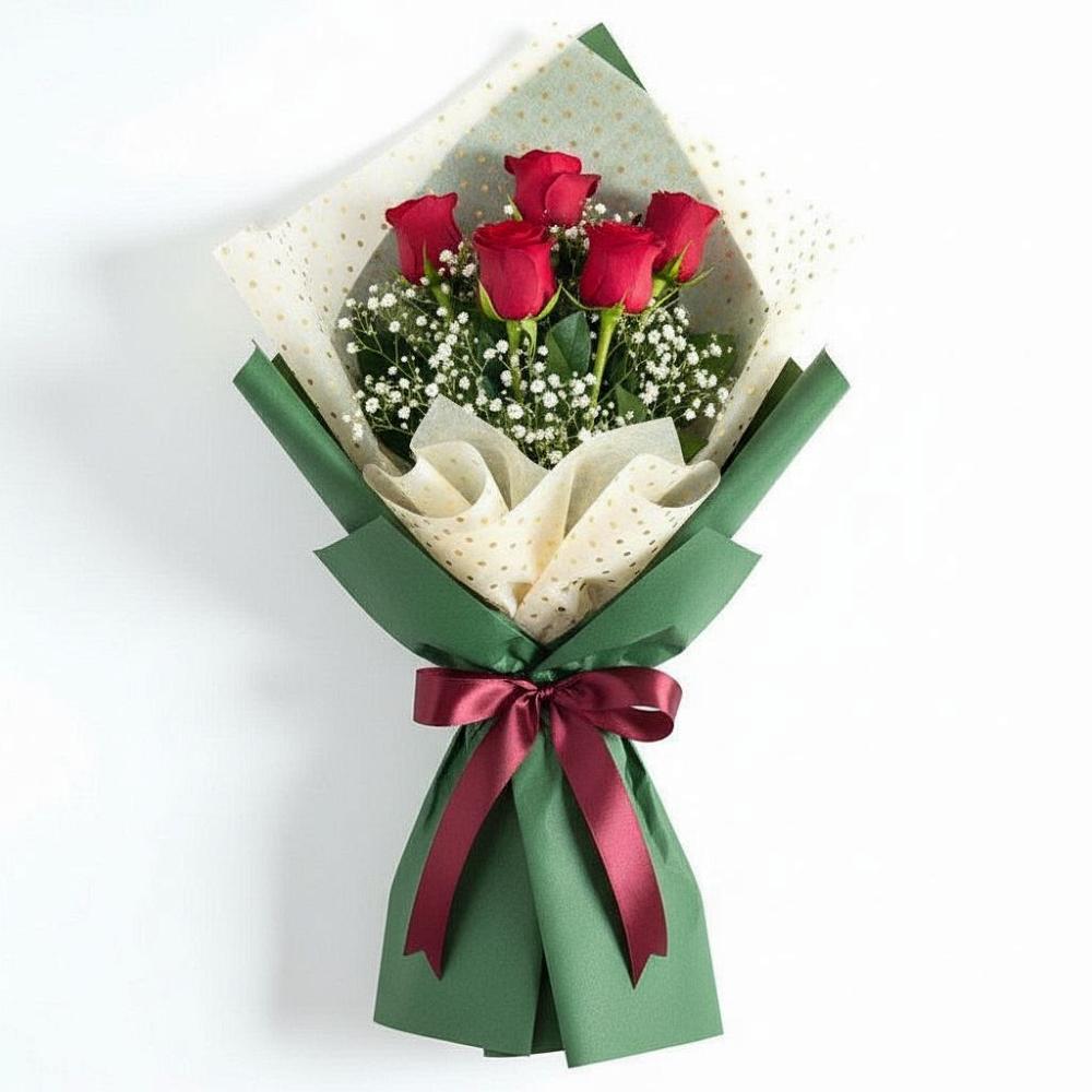 Букет цветов из: Розы в Старобачатах