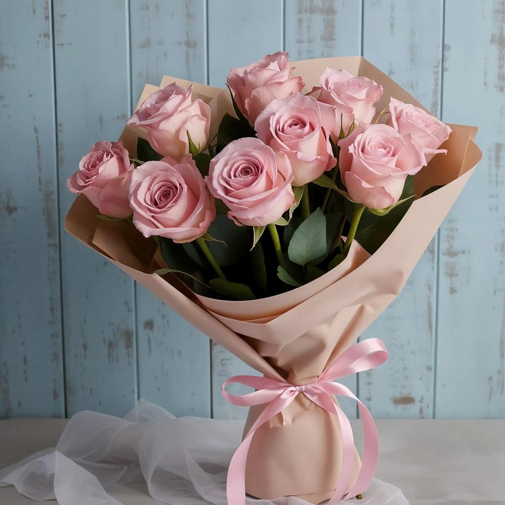 Букет цветов из: Розы в Старобачатах