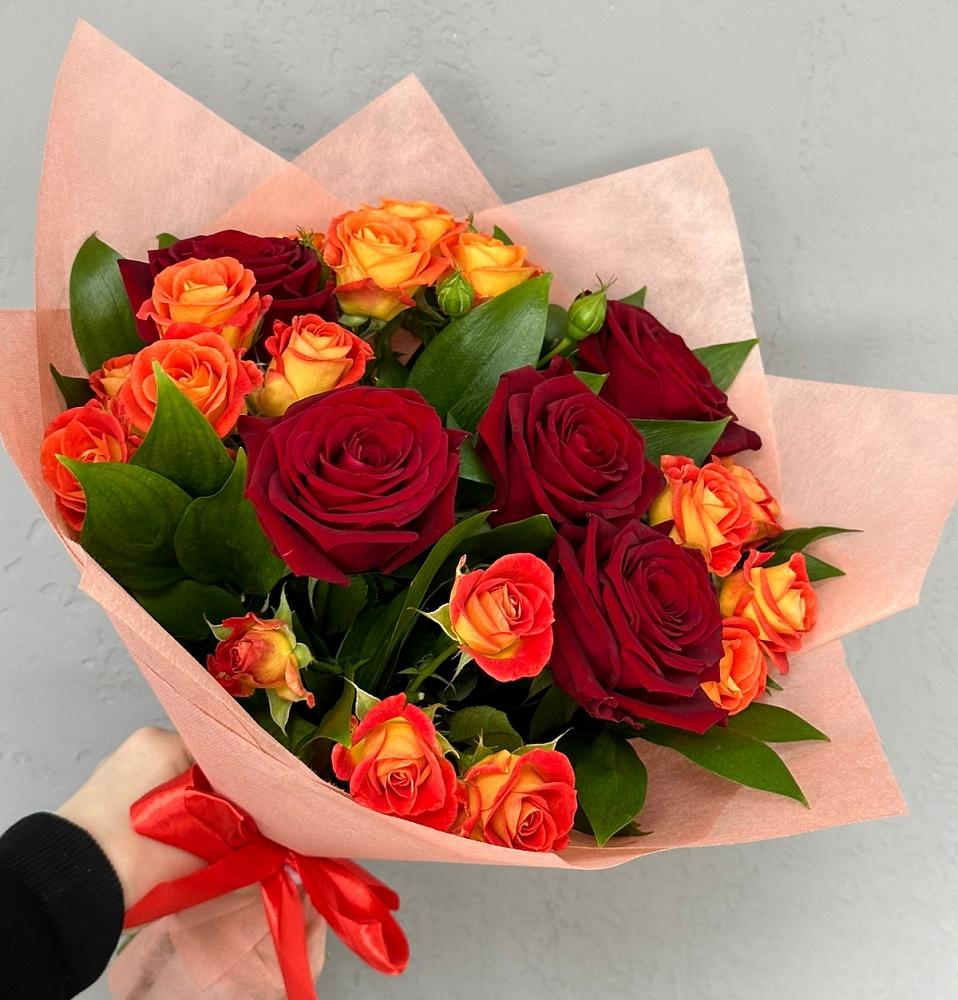 Букет Любовь и восторг в Старобачатах