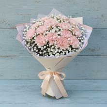 Букет цветов из:  Гвоздики в Старобачатах