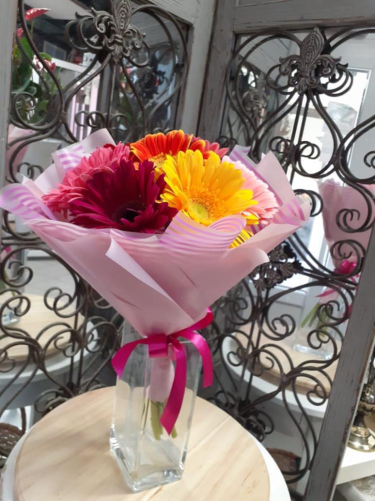 Букет цветов из: Герберы в Старобачатах