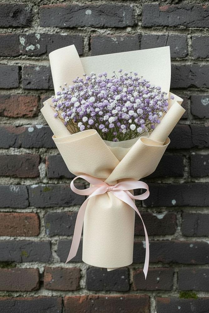 Букет цветов из: Гипсофила в Старобачатах