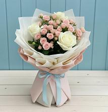 Букет цветов из:  Розы в Старобачатах