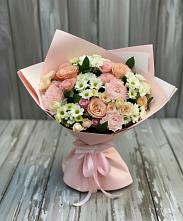 Букет цветов из:  Гвоздики, Розы и Хризантемы #REPLACE_PRED# Старобачатах