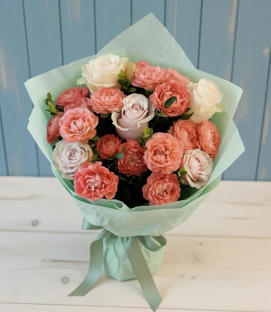 Букет цветов из: Розы в Старобачатах