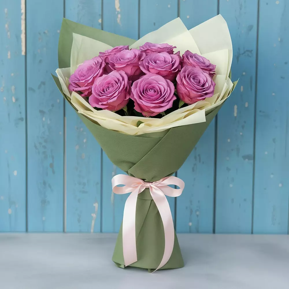 Букет Розы Фёрст Леди в Старобачатах