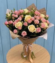 Букет цветов из:  Розы в Старобачатах