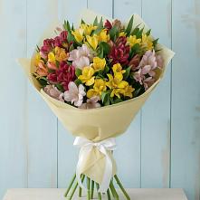 Букет цветов из:  Альстромерии в Старобачатах