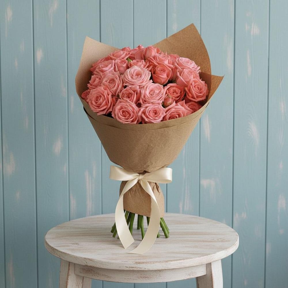 Букет цветов из: Розы в Старобачатах