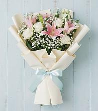 Букет цветов из:  Лилии #REPLACE_PRED# Старобачатах