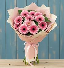 Букет цветов из:  Герберы в Старобачатах